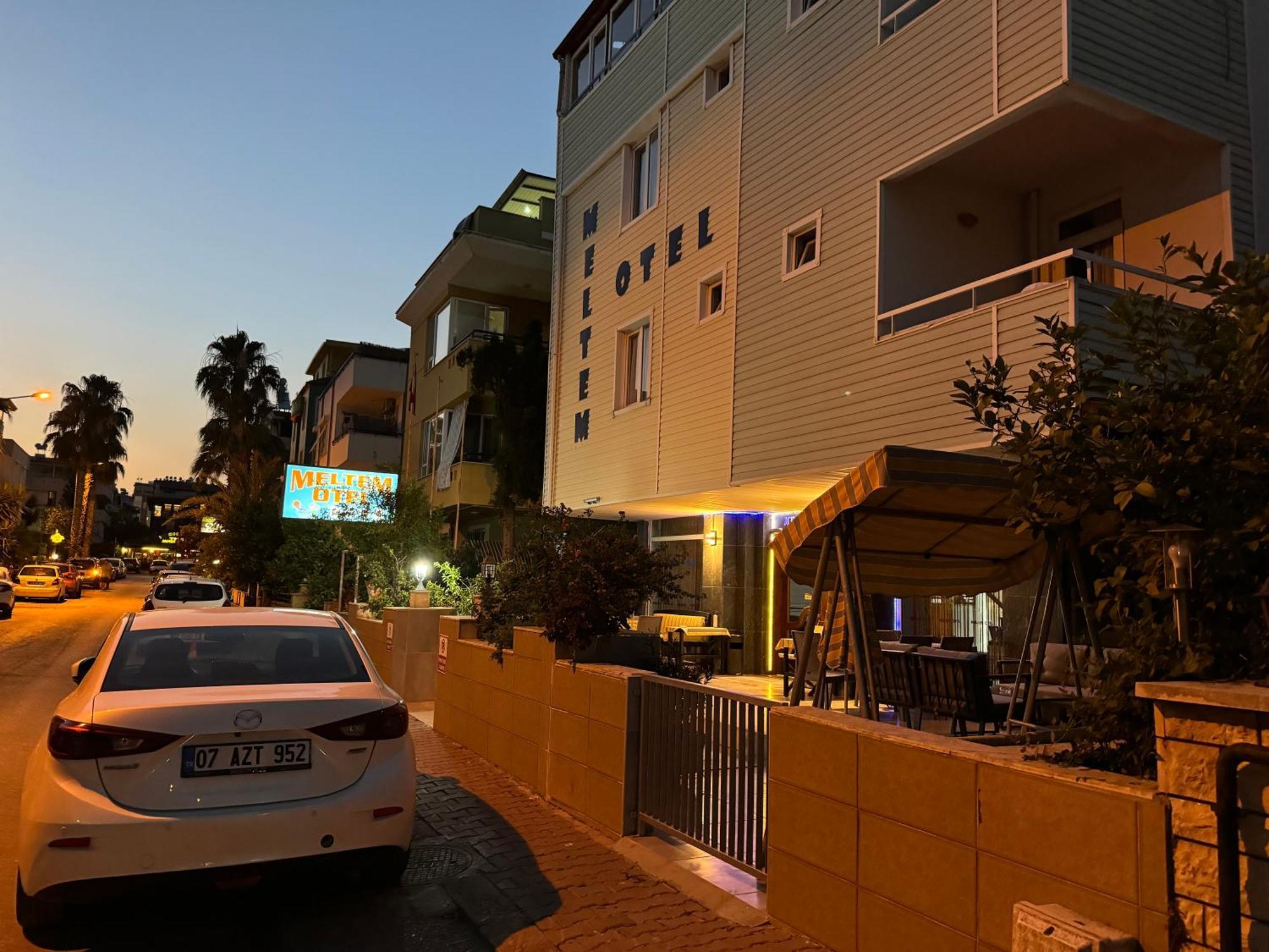 Meltem Otel アンタルヤ エクステリア 写真